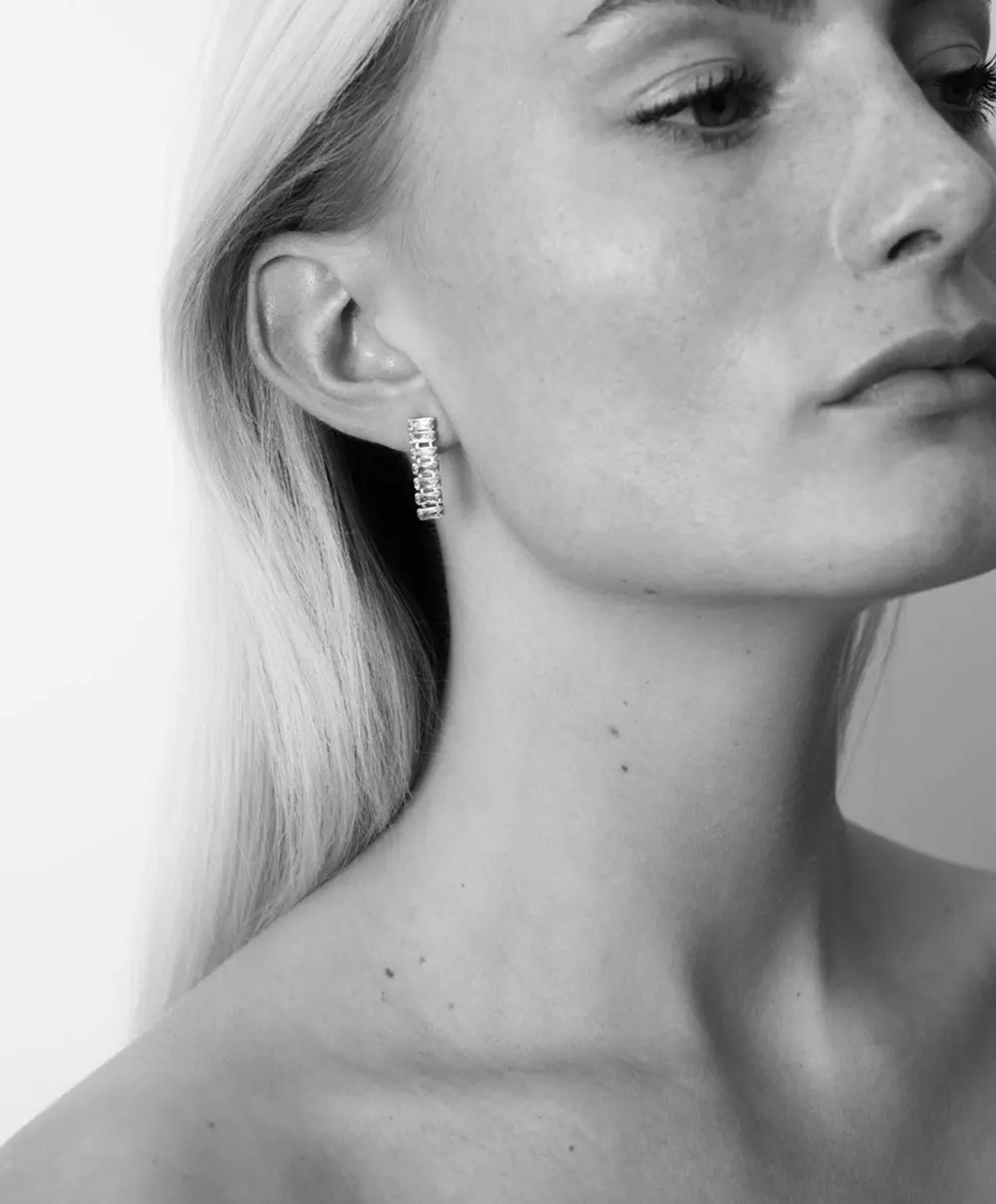 Abrazi Dames oorbellen zilver