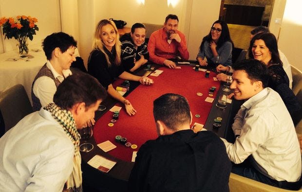 Poker Night – Poker spielen mit privatem Dealer in Zürich