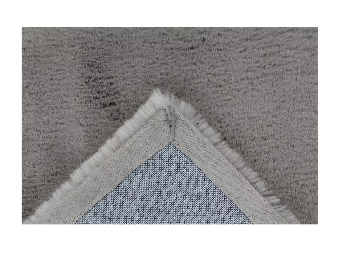 Tapis 230x160cm, design E005N coloris taupe - Confort et élégance pour votre intérieur