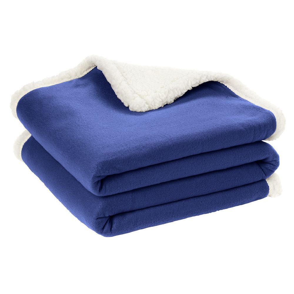 Plaid polaire dos sherpa 152x127 cm