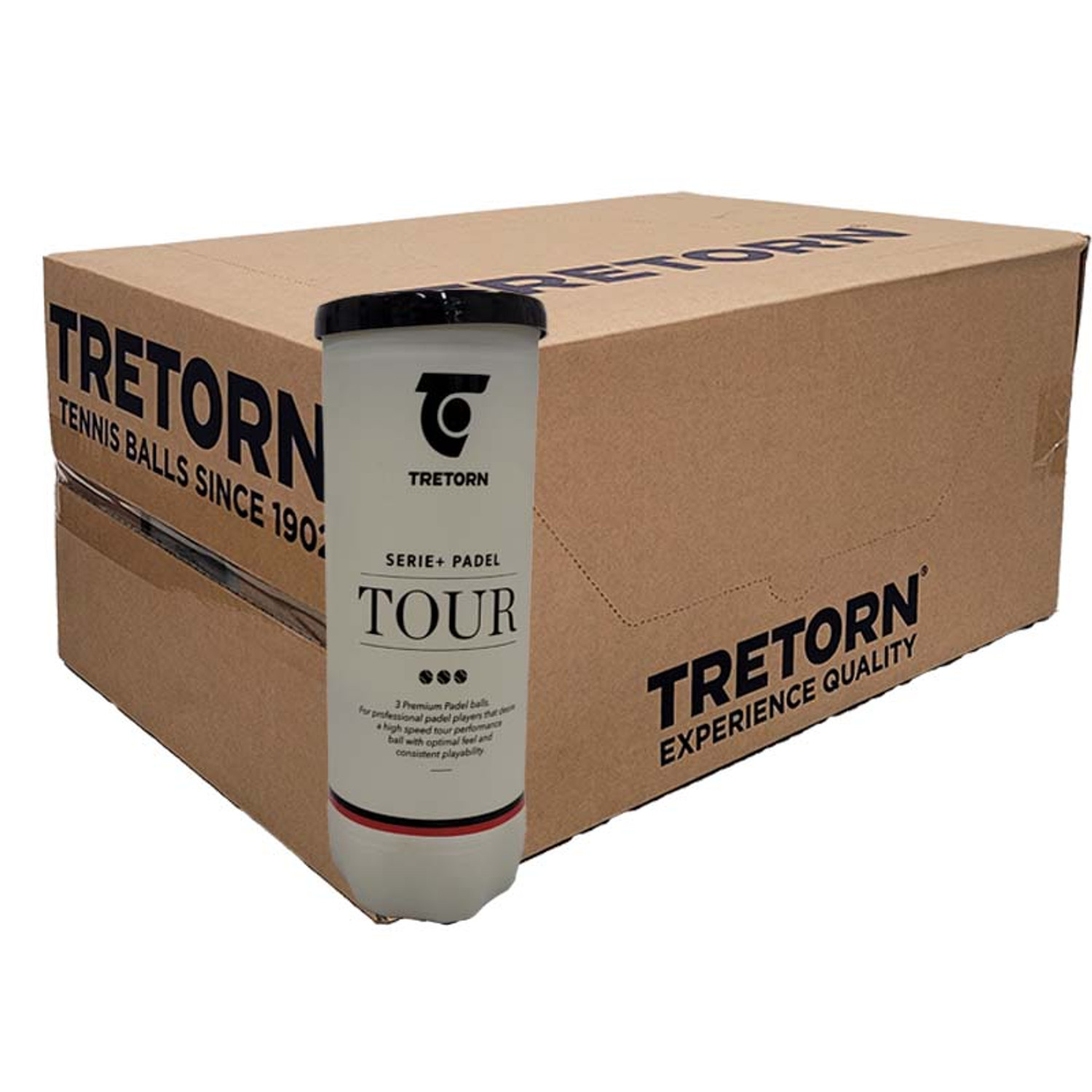Tretorn Serie+ Padel Tour 24x3 St. (6 Dozijn)