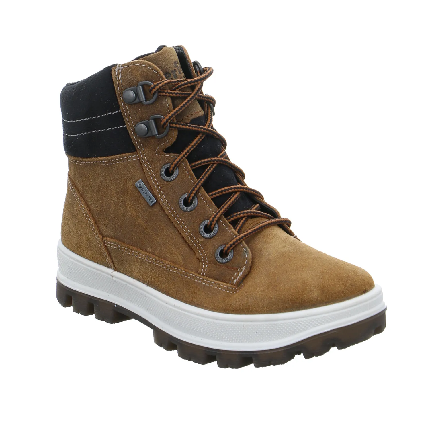 SUPERFIT Jungen-Winter-Bottine Cognac Textil  Winter-Boot
