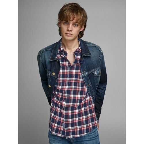 Jack & Jones - 12155371 WASHINGTON-BRICK RED Azul
