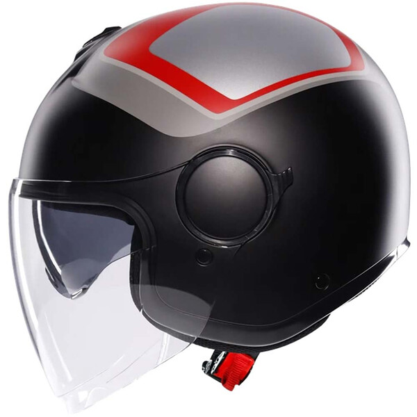 AGV - Casque Eteres Scaglieri Noir / Gris / Rouge / Mat