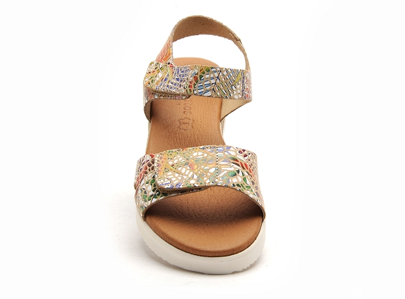 Eva frutos nu pieds plats femme 4265 multicolore