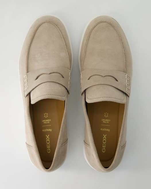 Geox Spherica Ecub Slipper in Beige