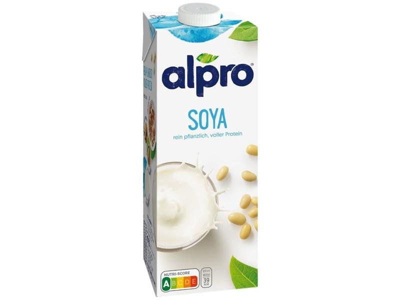 Alpro Sojadrink Original 1 l Hochwertiges Getränk auf Basis von Soja