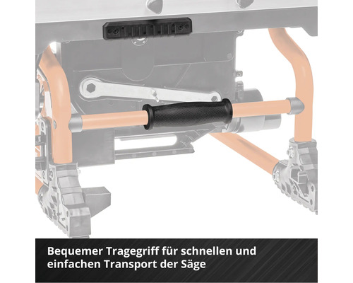 Einhell Power X-Change 2x18V TE-TS 36/210 accu-tafelzaag, zonder accu en lader