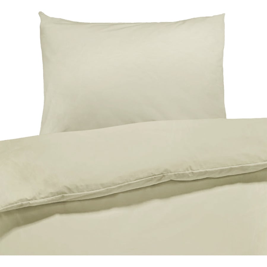 Bettwäsche Tencel Satin unifarben salbeigrün 200x210 Duvet Französisch