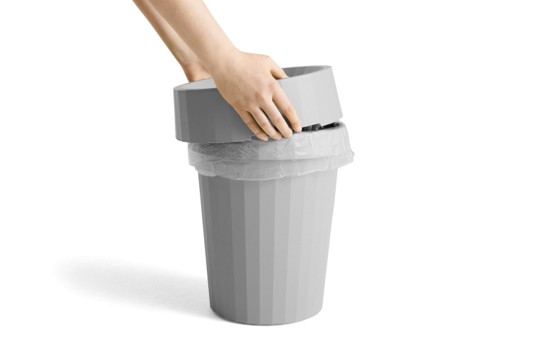 Hay Shade bin prullenbak grey
