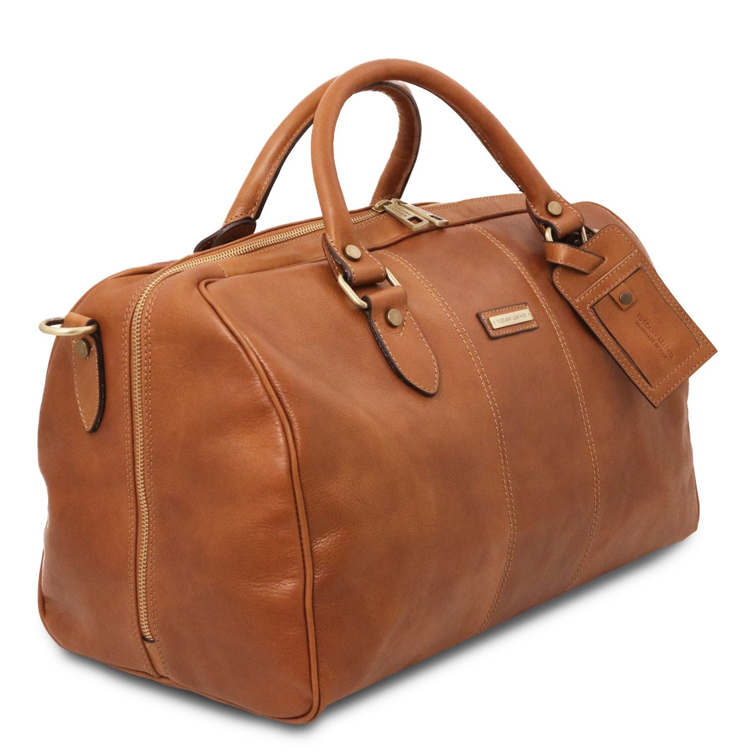 TL142441 – Lisbona – Travel leren duffle bag – Klein size