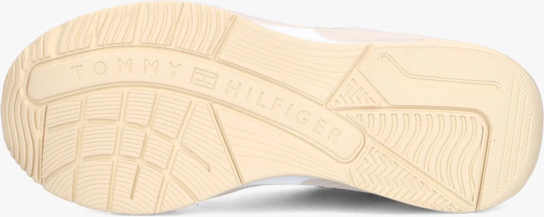 TOMMY HILFIGER witte tommy hilfiger lage sneakers modern prep runner