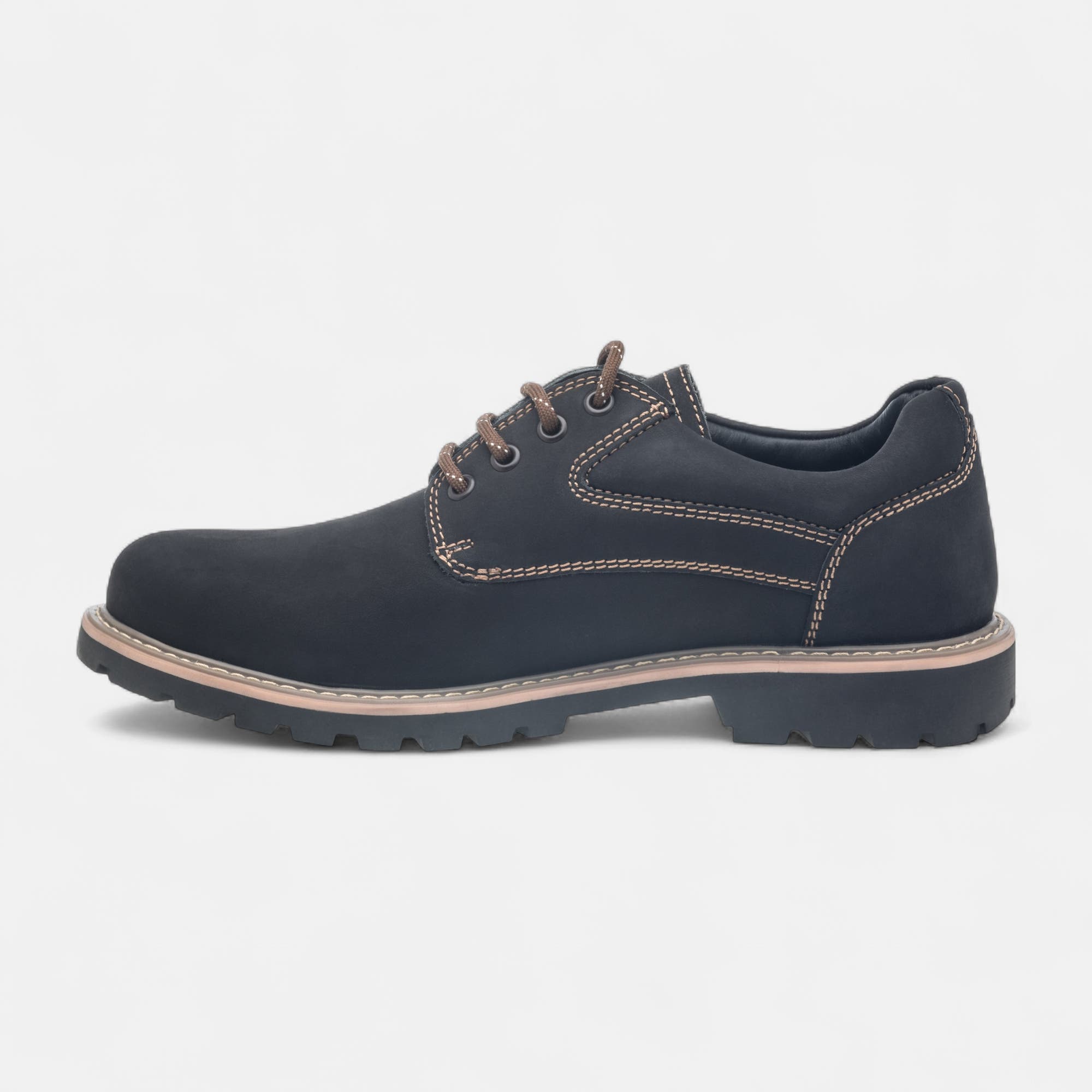 Derbies Homme en cuir noir