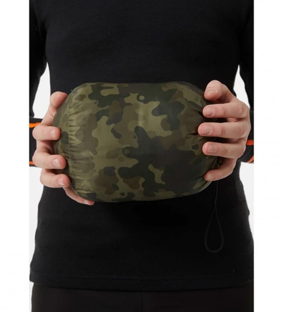Helly Hansen Abrigo Jr Infinity Insulator negro, camuflaje