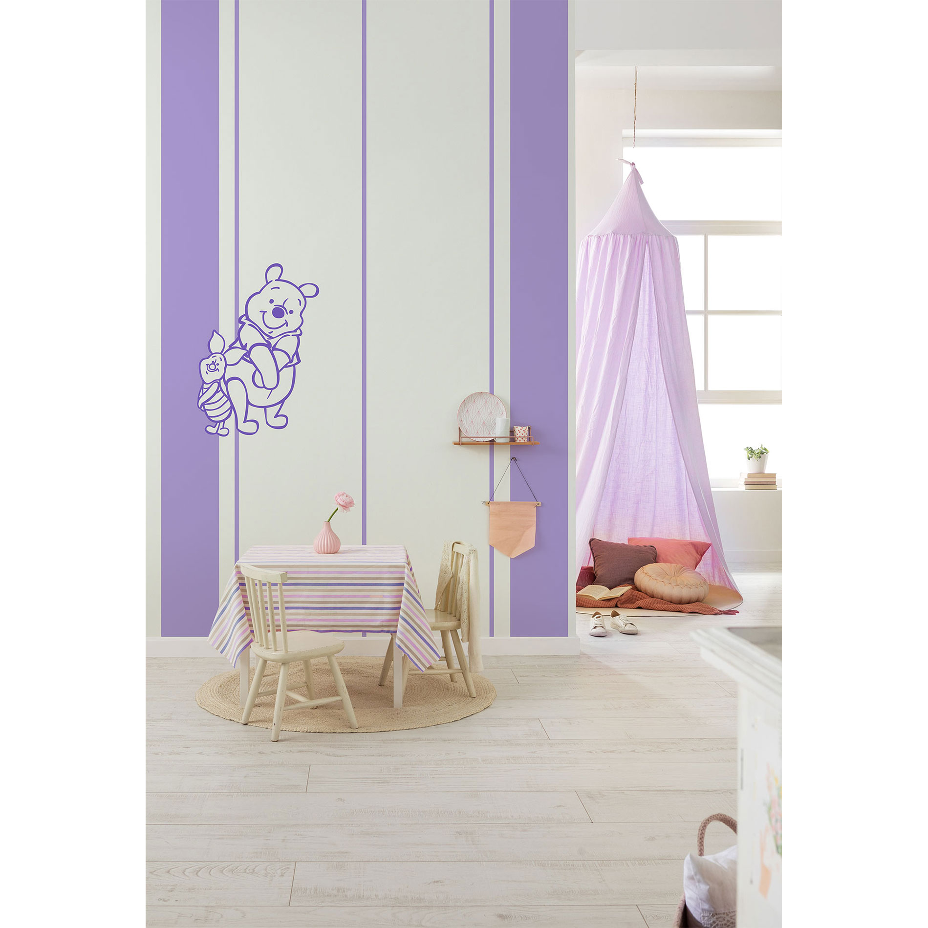 Vlies-Fototapete WINNIE THE POOH GENTLE - 200x250 cm