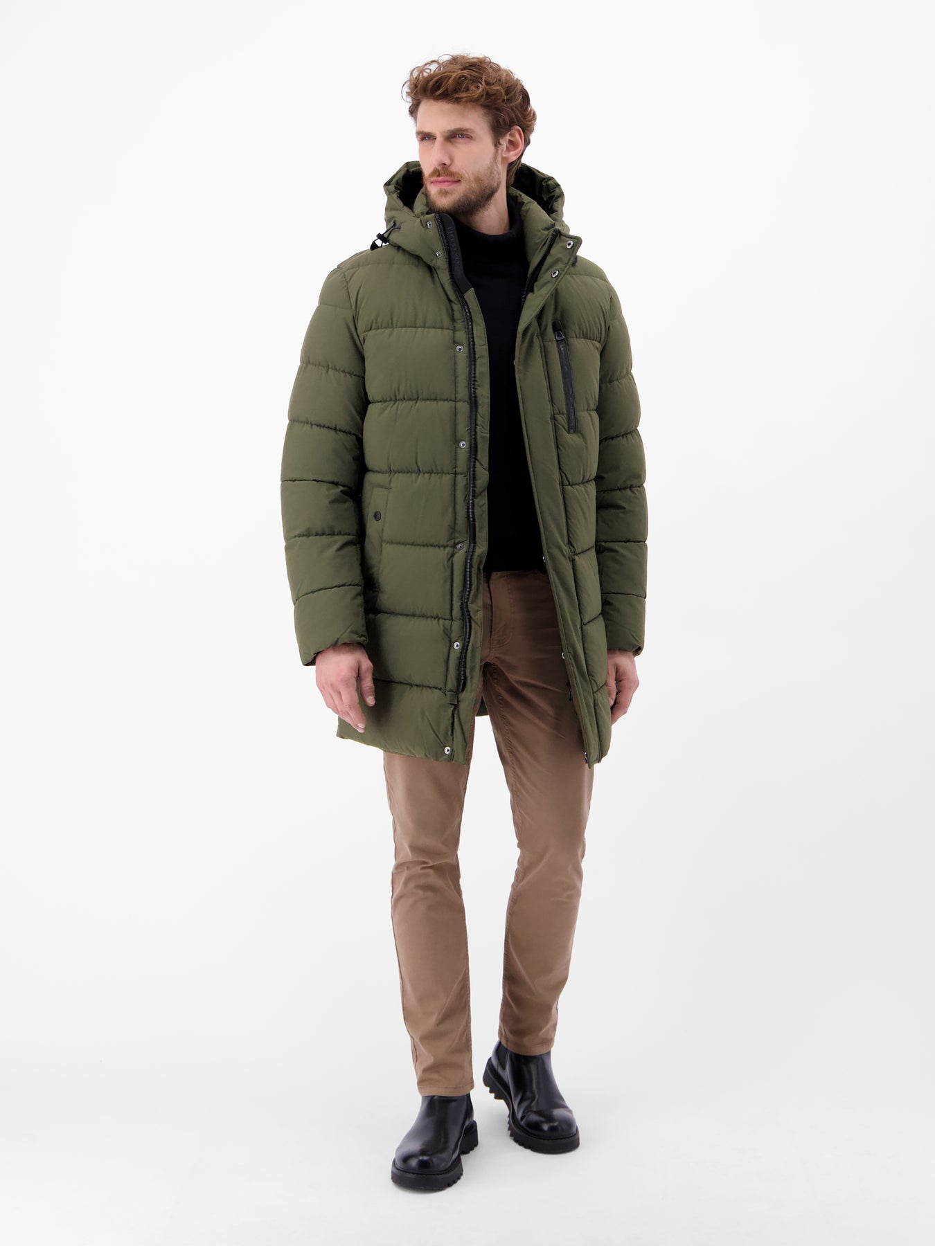 Warmer Wintermantel für Herren