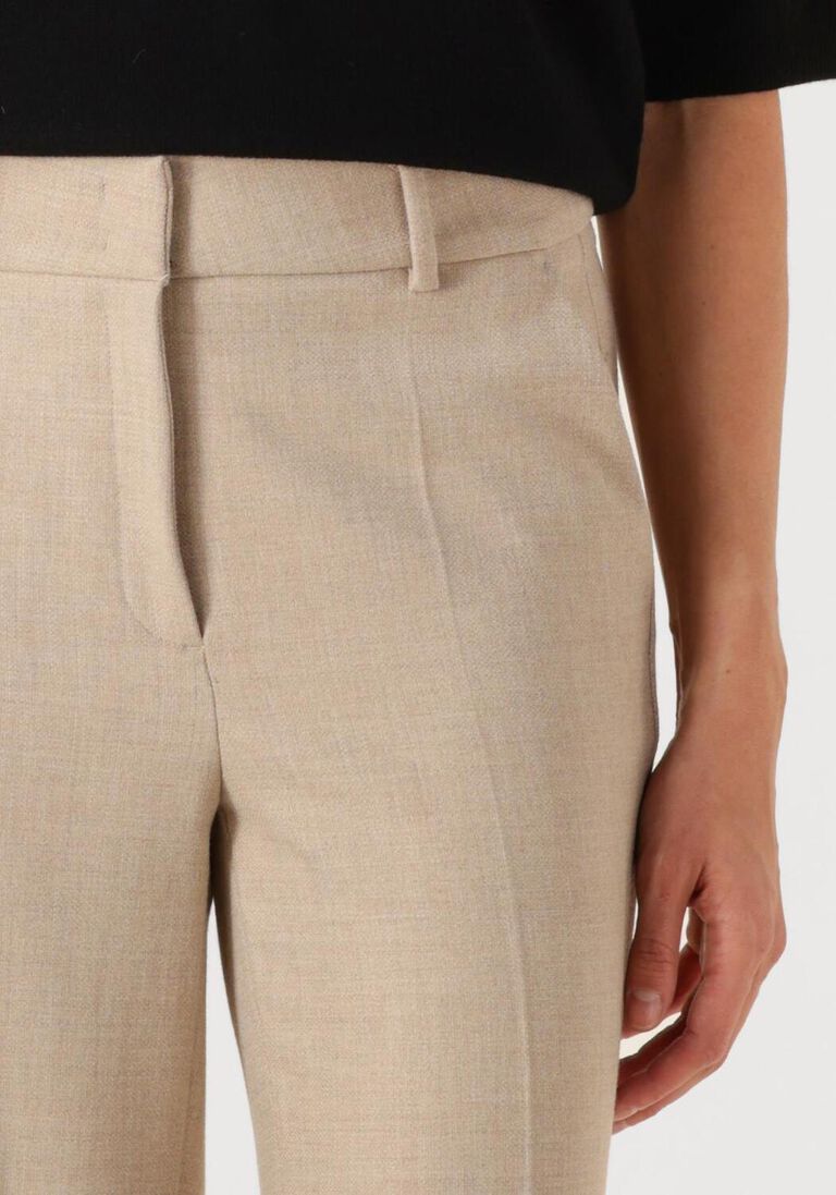 beige cambio wijde broek amelie