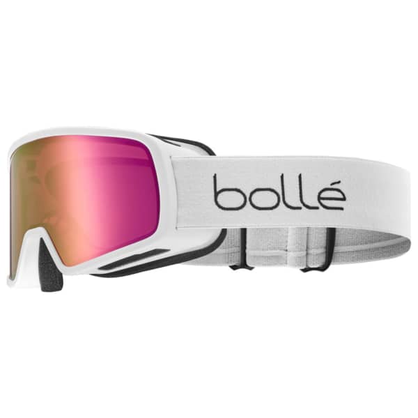 Masque de ski BOLLE NEVADA JR WHITE MATTE