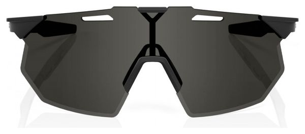 Lunettes 100% Hypercraft SQ Noir Mat - Ecran Fumé