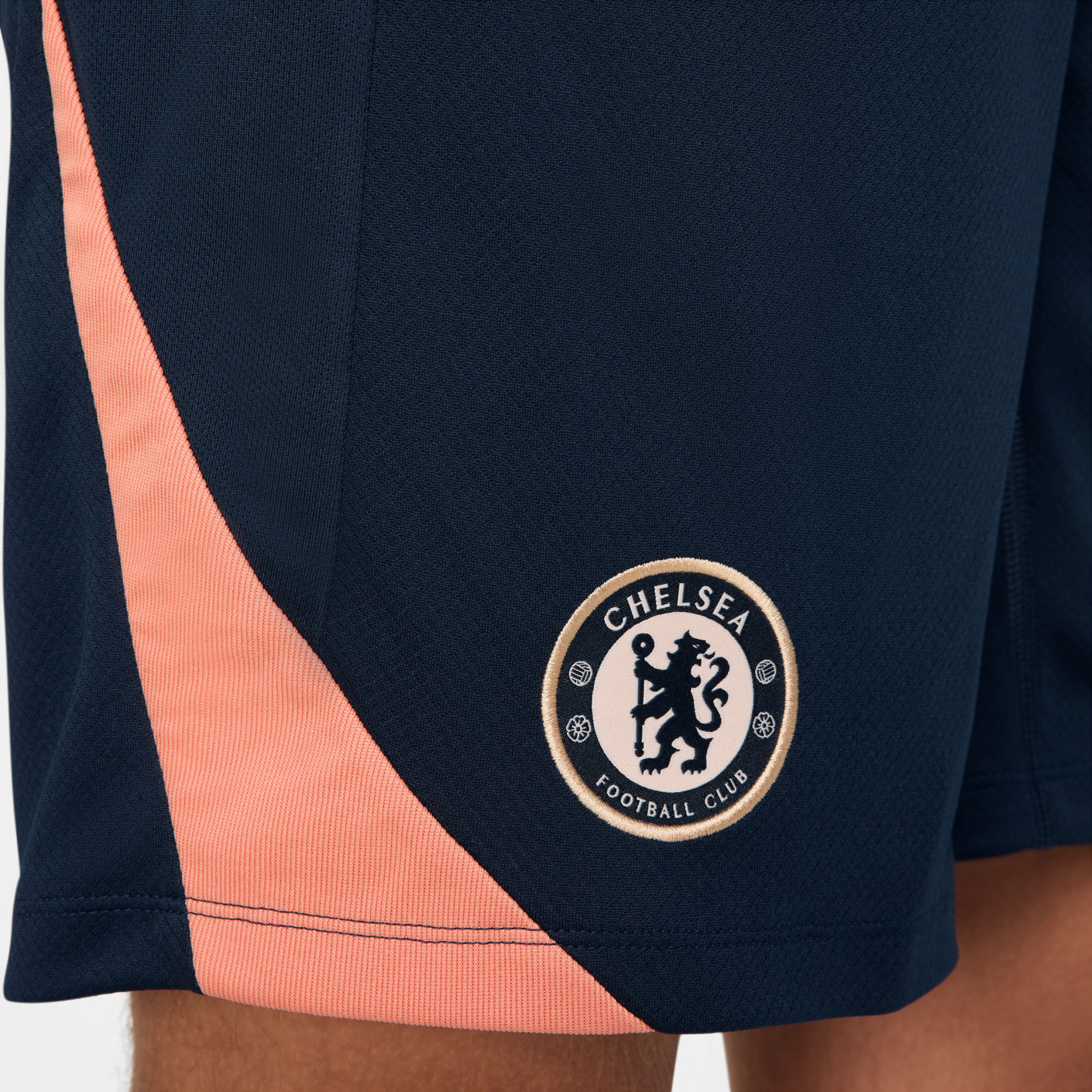 Nike Chelsea Strike Trainingsset 2024-2025 Lichtroze Donkerblauw Goud