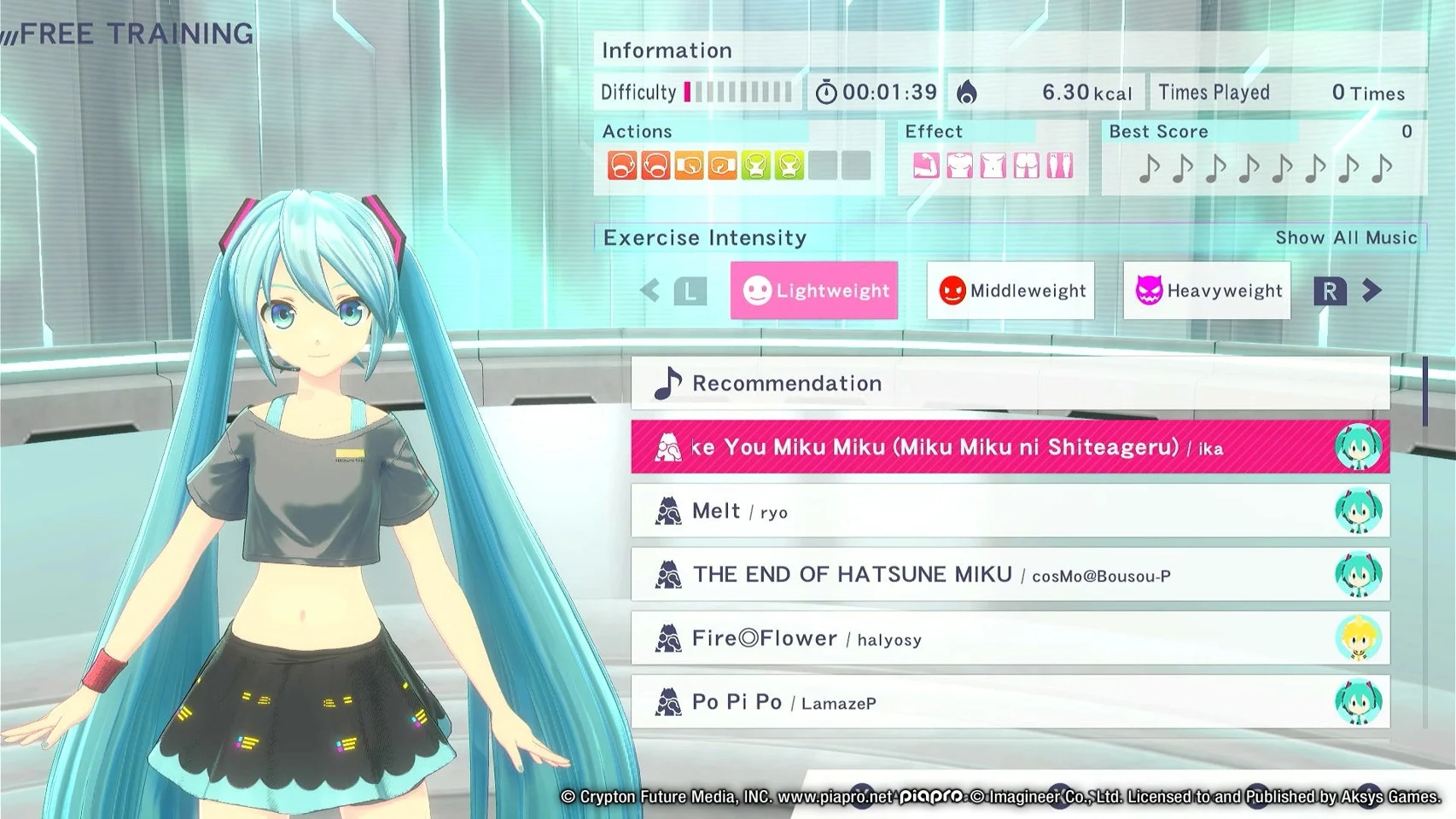 Fitness Boxing feat. HATSUNE MIKU- Nintendo Switch