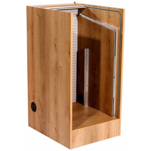 Thon Studio L-Rack 17U Media oak