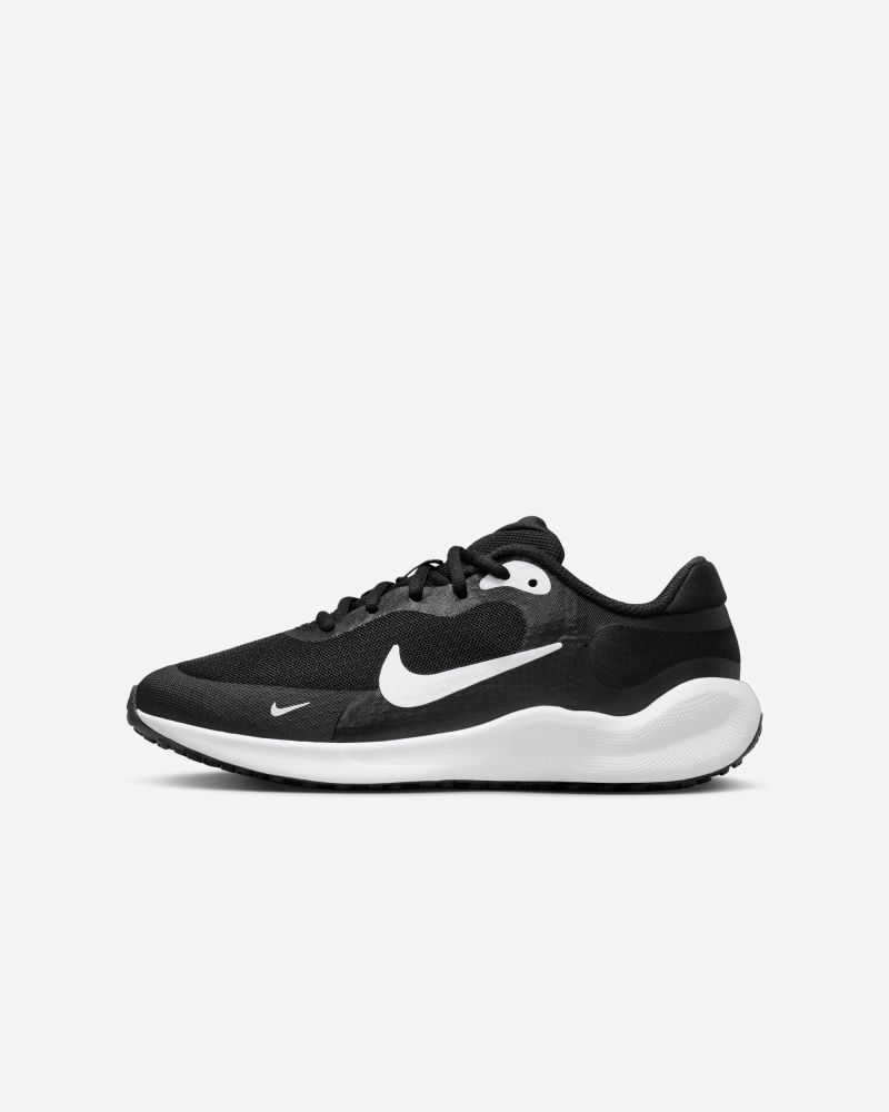 Chaussures Nike Revolution 7 Noir & Blanc pour enfant