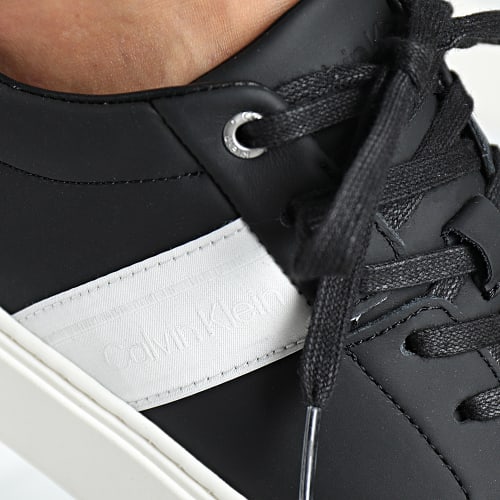 Baskets Low Top Lace Up Web 0621 Black White