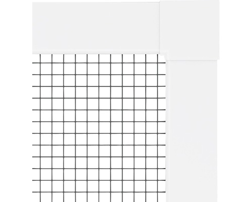 Insectenhor spanraam voor ramen PLUS FLAT wit 120x150 cm