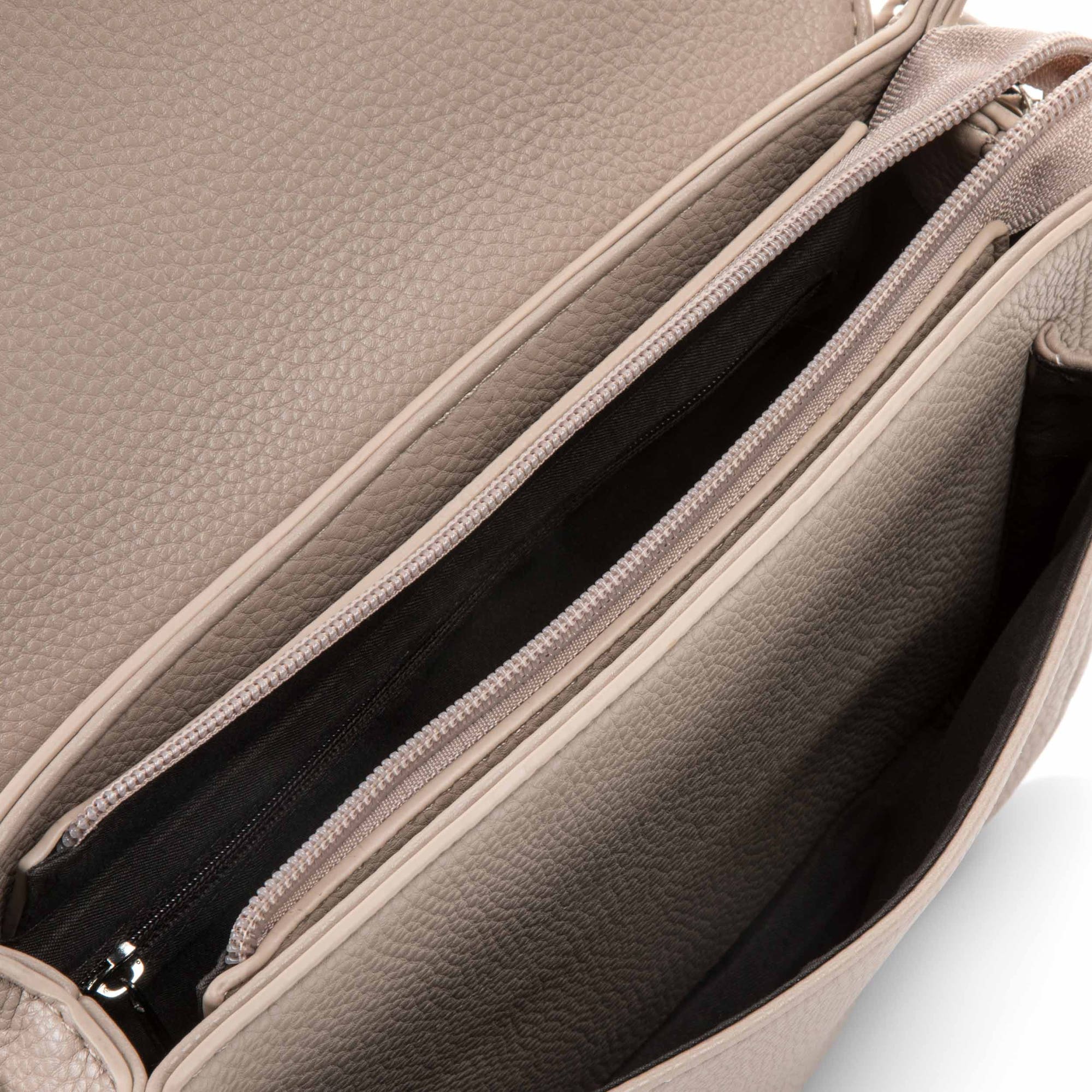 Sac bandoulière beige