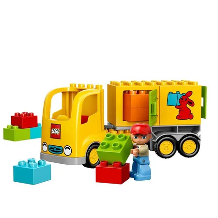 LEGO® DUPLO® 10601 Lastwagen mit Anhänger, 19 Teile