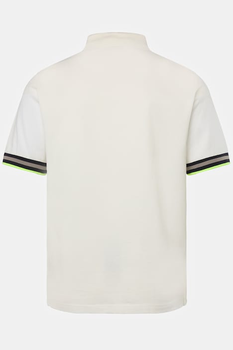 Poloshirt, Halbarm, Piqué, Streifenbündchen, bis 8 XL