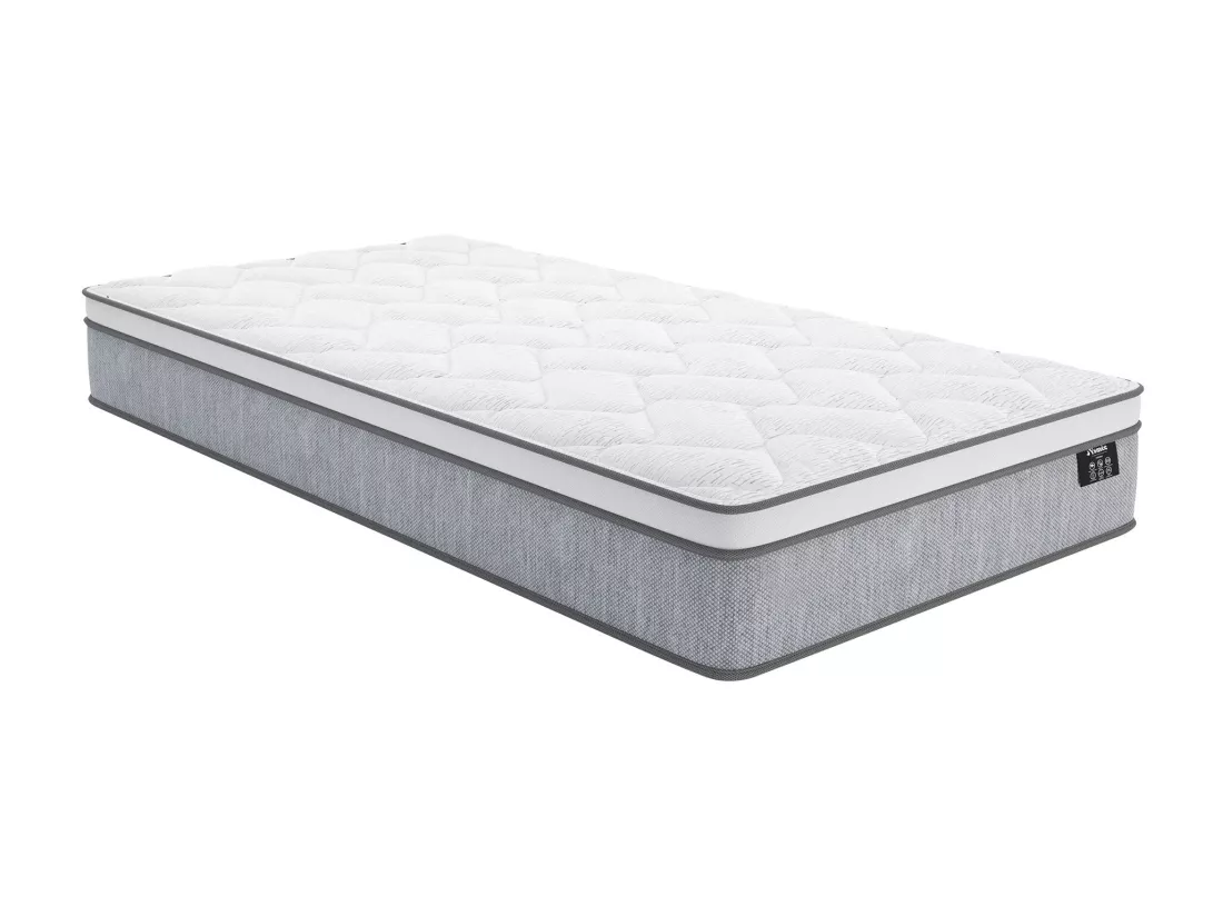 Matelas 90 x 190 cm ressorts ensachés ép.22cm - SERENITE de YSMÉE