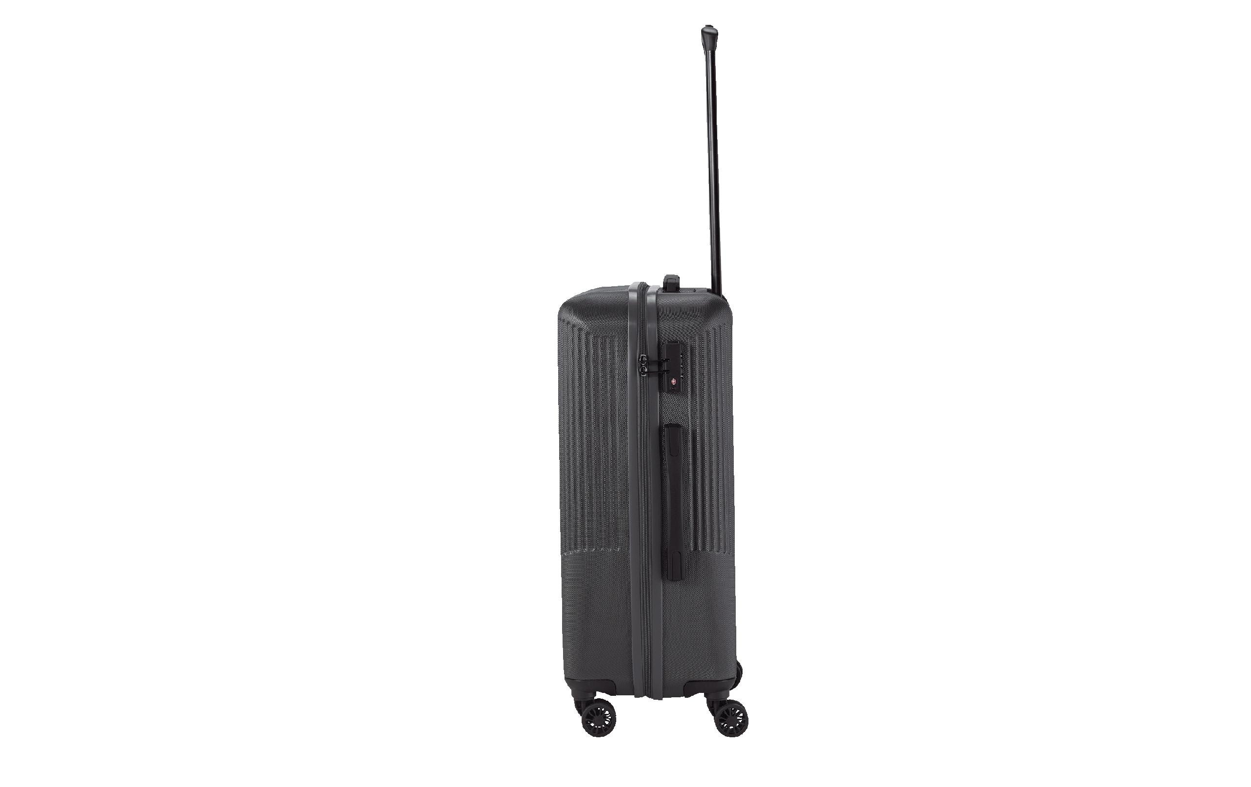 Reisekoffer BALI Trolley M Anthrazit4-Rollen Hartschalenkoffer