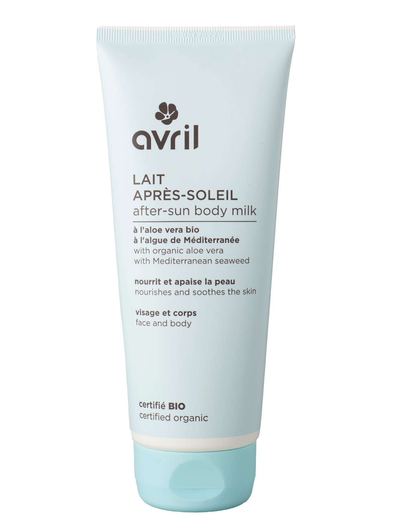 Lait après-soleil  200ml - Certifié bio