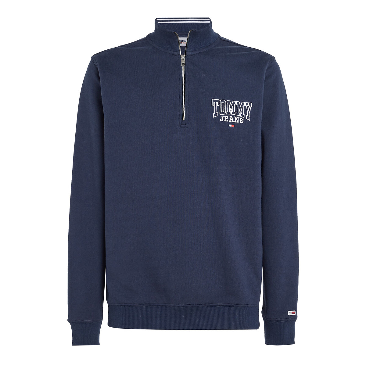 TOMMY JEANS<br>Suéter com gola alta e meio zíper