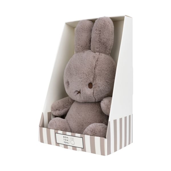Nijntje Cozy Miffy Knuffel - Grey - 23 cm