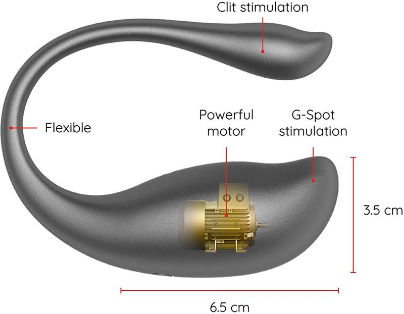 ONINDER | Oninder Vibrating Egg Black - Free App