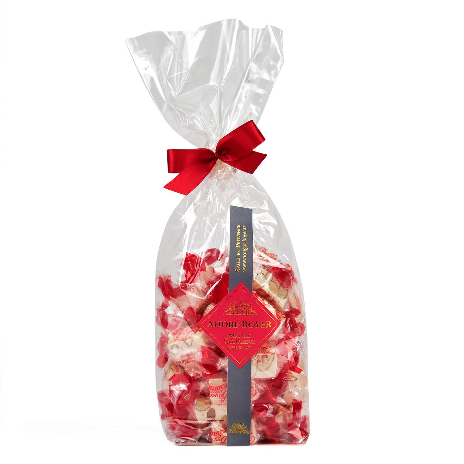 Nougat blanc de Sault en dominos - sachet