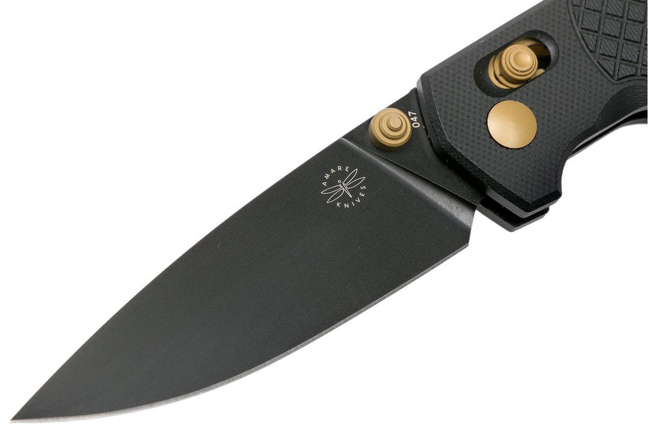 Amare FieldBro Black, Gold, Black FB-BGB zakmes, Uli Hennicke design