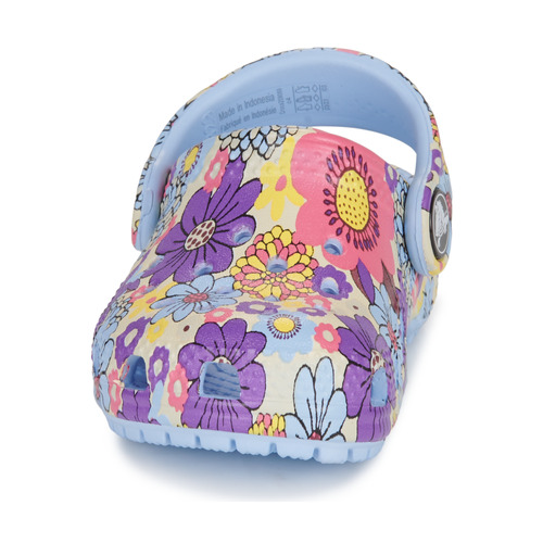Crocs - Classic Retro Floral Clog T - Bleu / Multicolore