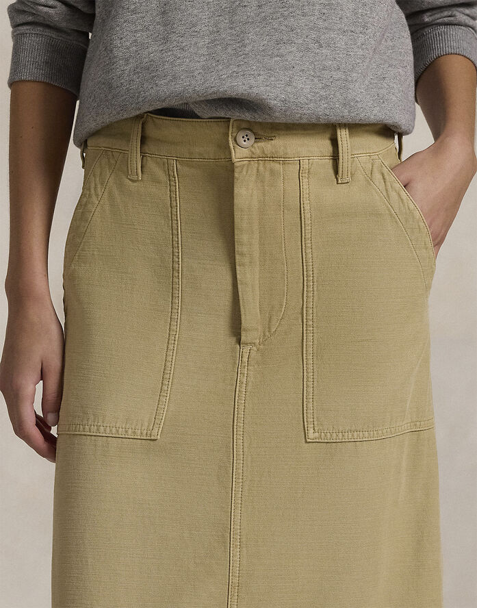 Polo Ralph Lauren 16/1 CTN REV SATEEN-KNE-ALI Khaki