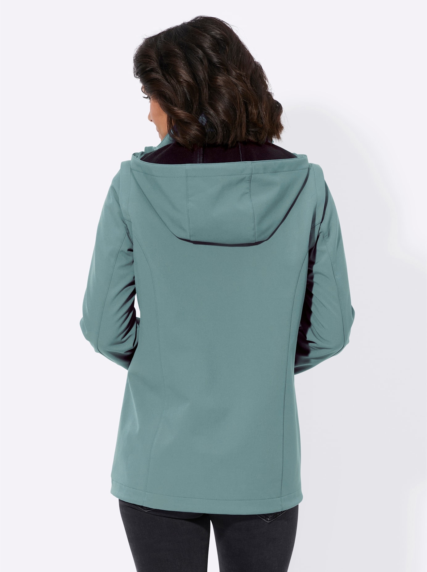Casual Looks Softshelljacke mit Kapuze