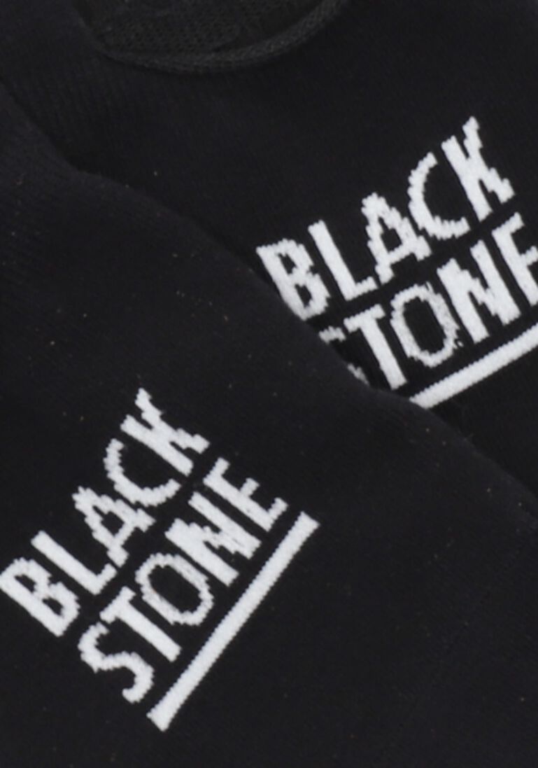 BLACKSTONE zwarte blackstone sokken sneaker socks