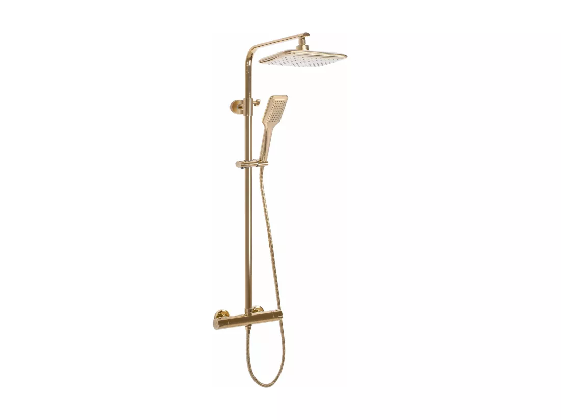 Kit De Douche Avec Thermostat Rea Tom Termostat Gold