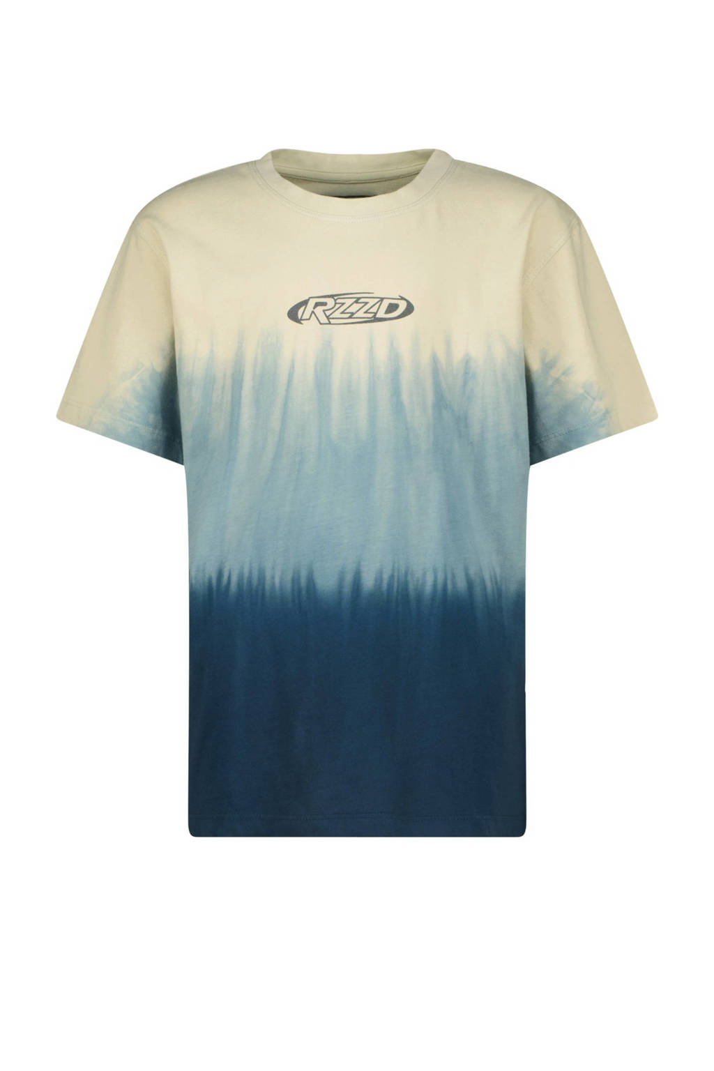 Raizzed tie-dye T-shirt Haven donkerblauw/lichtblauw/ijsblauw