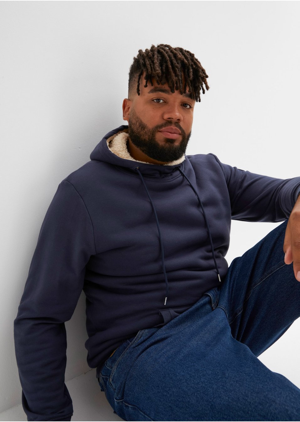Sweat-shirt à capuche thermo avec doublure peluche
