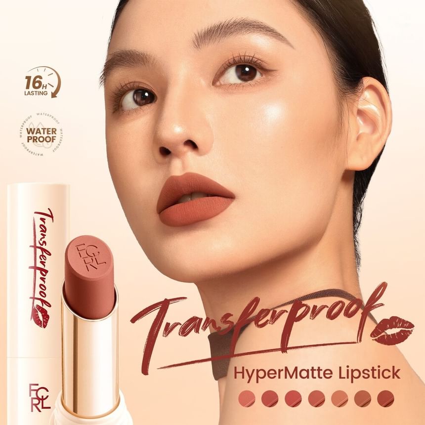 FOCALLURE - Transferproof matte lippenstift - 4 kleuren
