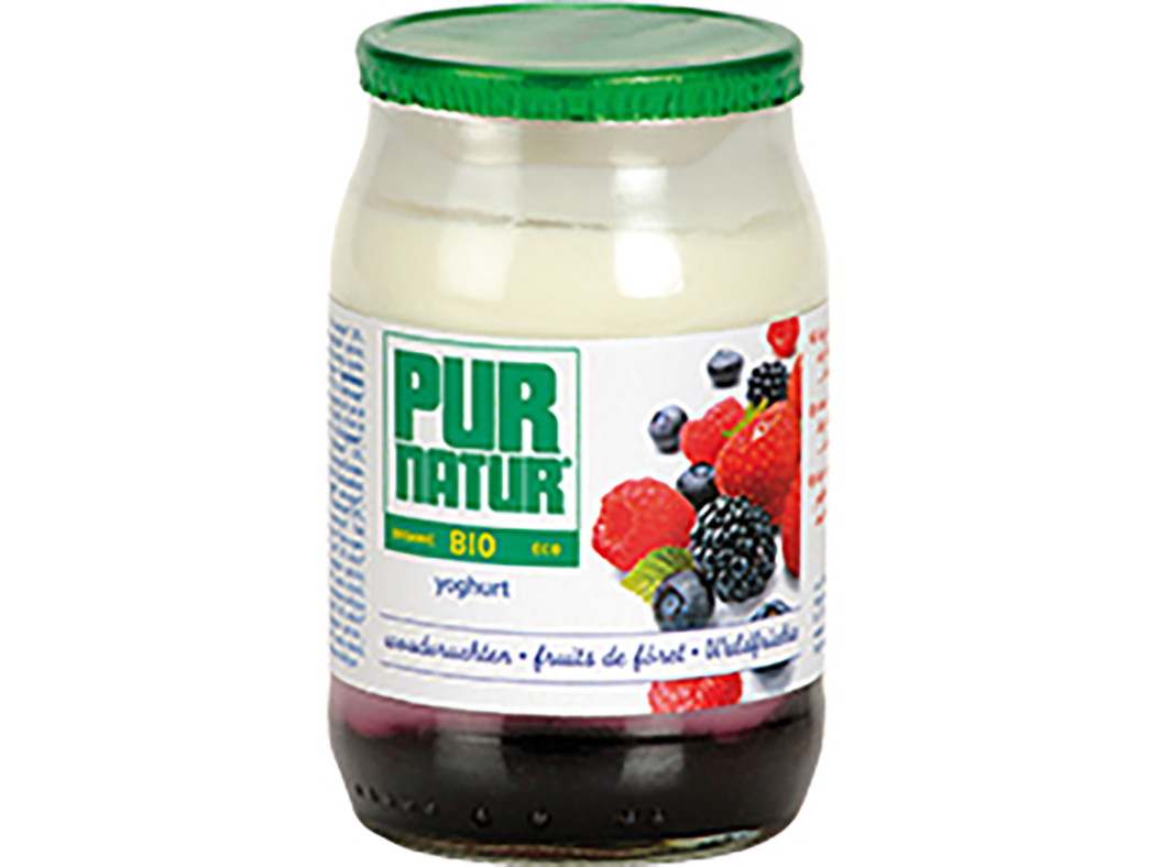 IOGURTE PUR NATUR BIOLÓGICO FRUTOS DO BOSQUE 150G