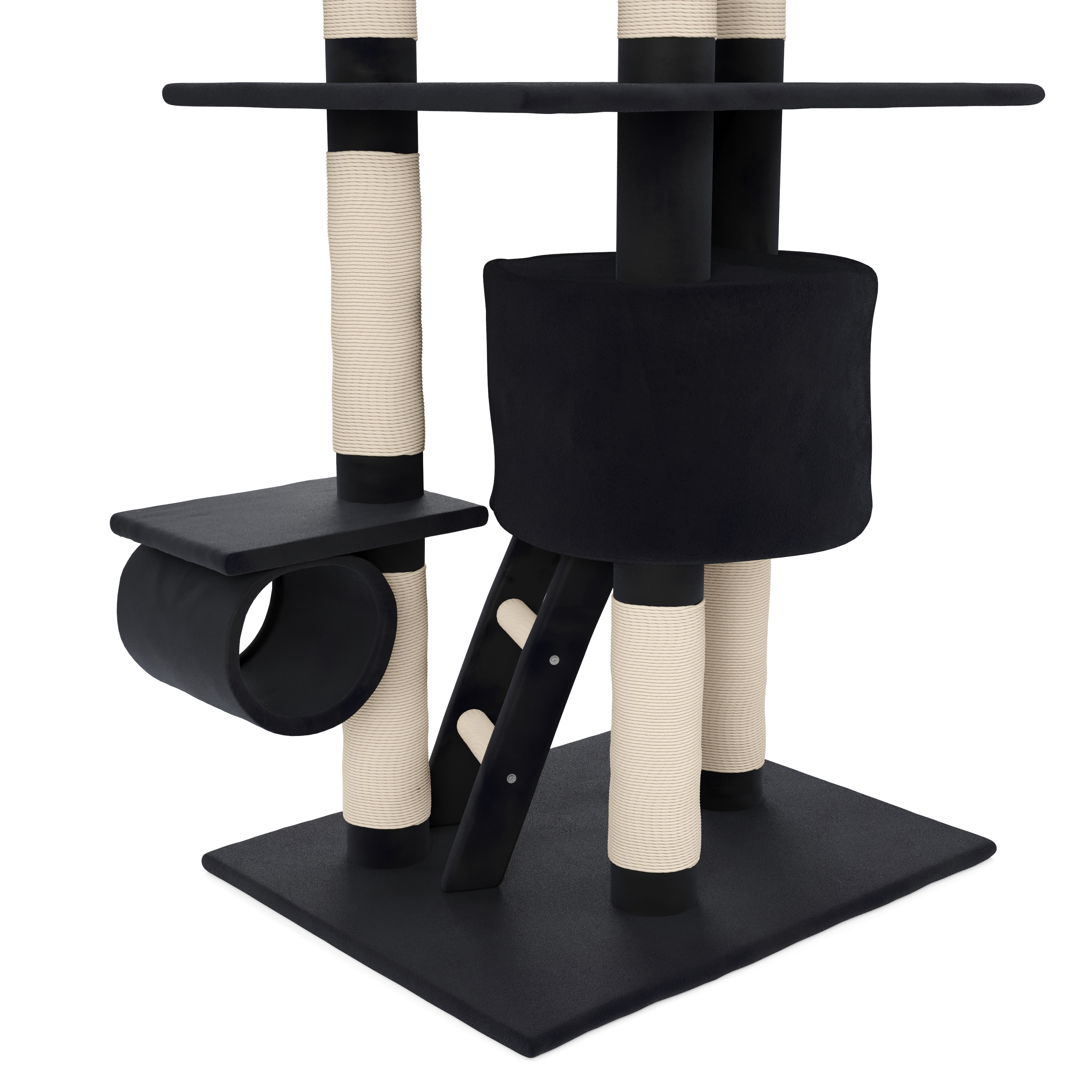Katzenbaum FELIX 240 cm schwarz